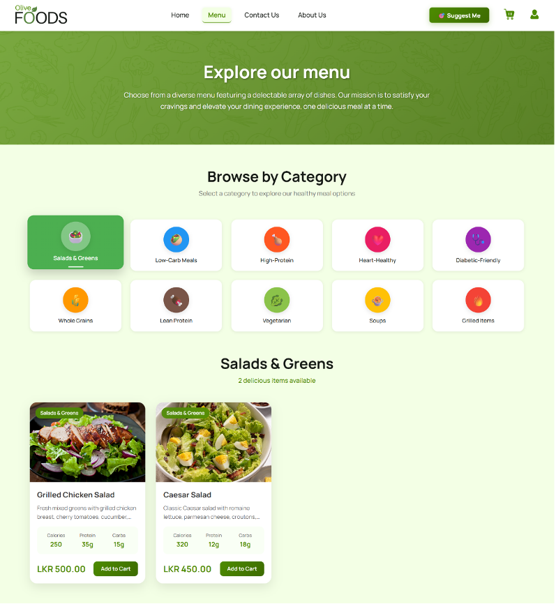 Olive Foods - AI-Powered Food Management Platform 2
